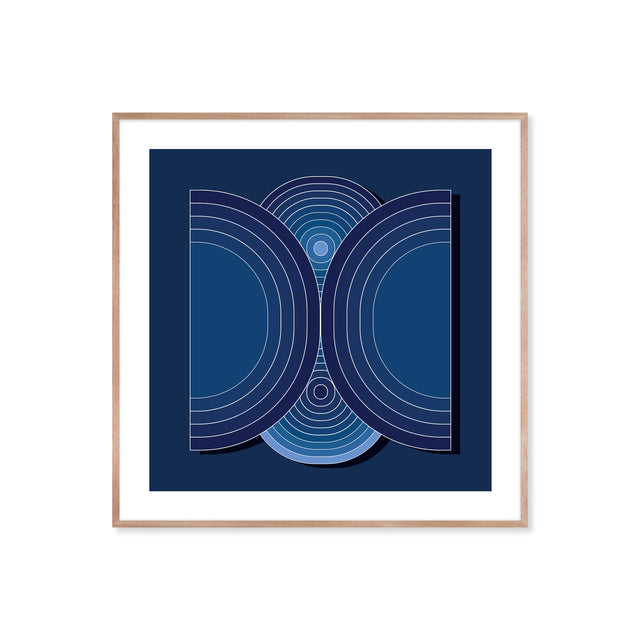 Layers Blue I