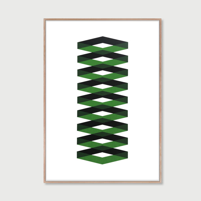 Spring Black and Green