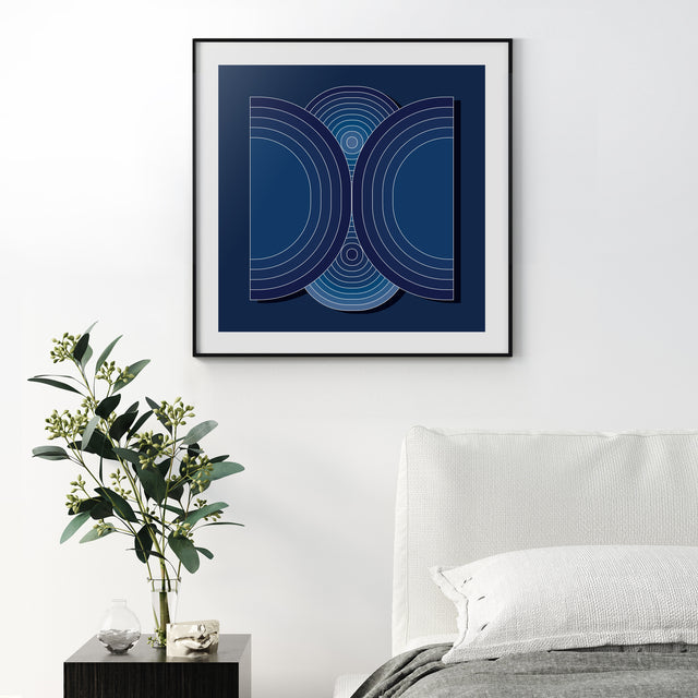 Layers Blue I